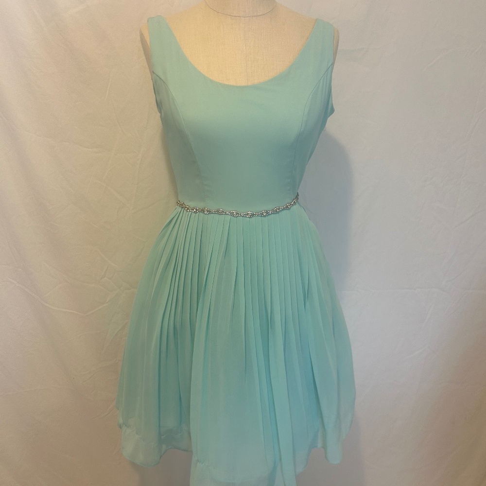 lime green dress size small